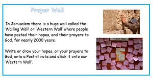 Prayer wall