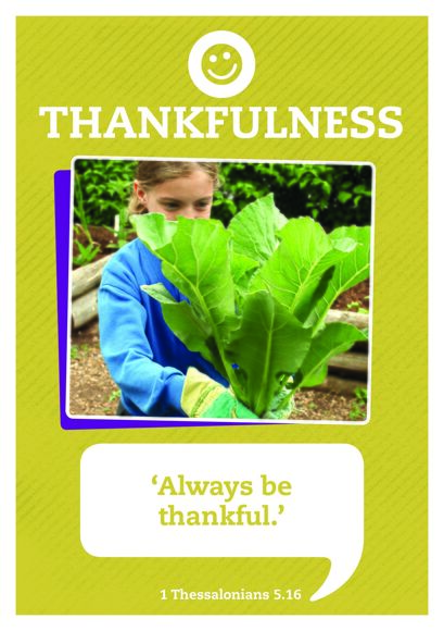 Thankfulness poster