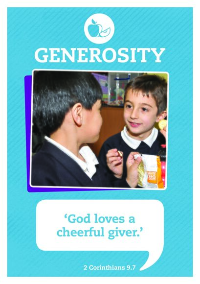 Generosity poster